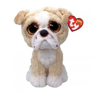 37371 Игрушка мягконабивная Щенок английского бульдога POOCH серии "Beanie Boo's", 15 см