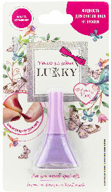 Т20985 Лак Lukky Серия Нюд,цвет Нежно-сиреневый,блистер,объем 5,5 мл