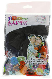 Т20297 Набор изделий галантерейных детских тм Lukky: резинки для волос текстильные, 3шт.