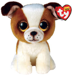 36396 Игрушка мягконабивная Щенок Hugo серии "Beanie Boo's" 15см