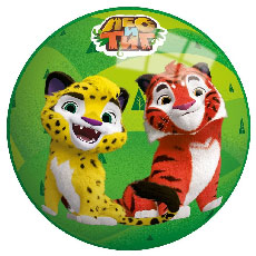 4224-1 Мяч KiddiePlay 23 см Лео и Тиг