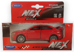 43655W Игрушка Модель машины 1:34-39 Mitsubishi Lancer Evolution X