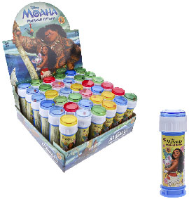 Т22267 Игрушка. Disney Моана, мыл. пуз., 60 мл, 36 шт в д/б (23,5*23,5*11,5)