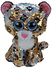 36345 Игрушка мягконабивная Леопард STERLING серии 'Flippables' 15см