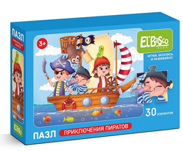 ET01-071 Пазл "Приключения пиратов" 30 элементов