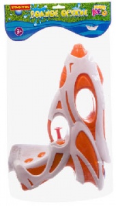 ВВ2840 Водный пистолет Bondibon "Наше Лето", РАС 16,5х26,5х3,5 см, 2 вида оранж./голуб., арт. CH8026