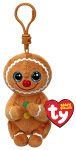43118 Игрушка мягконабивная на брелоке Пряник COOKIE серии "Beanie Bellies"