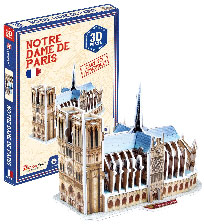 S3012h Игрушка Пазлы "3D 39 дет. - Нотер-Дам-де-Пари"