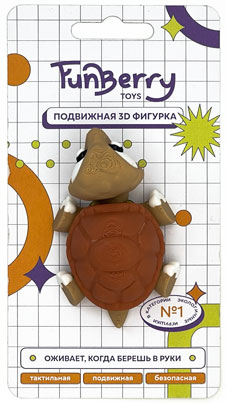 39001999 Игрушка подвижная 3D Черепашка Камила