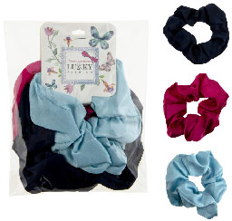 Т19597 Набор изделий галантерейных детских тм Lukky: резинки для волос текстильные, 3шт.