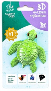 1391 3D игрушка-антистресс Морская Черепаха Лея