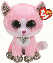 36366 Игрушка мягконабивная Кошка FIONA, серии "Beanie Boo's" 15см