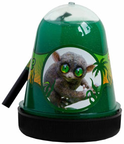 BS300-137 Сувенирная продукция "Антистресс jungle" с золотым глиттером (Голаго) 130г