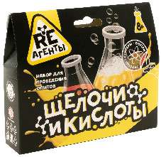 EX159T Игрушка: Научно-познавательный набор "Щелочи и Кислоты", модели Re-агенты