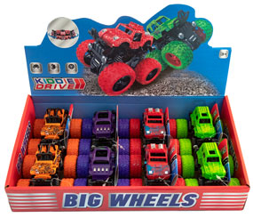 1253536 Игрушка. Внедорожник Big Wheels (8шт в дисплее)