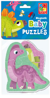 VT3208-21 Пазлы "Magnetic baby puzzles. Динозаврики"