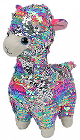 36350 Игрушка мягконабивная Лама LOLA серии "Flippables" 15см