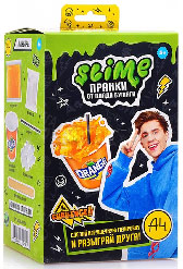 SS500-40194 Игрушка для детей модели Slime Лаборатория Пранк Влад А4, "Газировка апельсиновая"