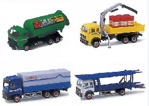 EP94610-24WD(C) Игрушка Модель грузовика 15см. в ассорт 4 вида