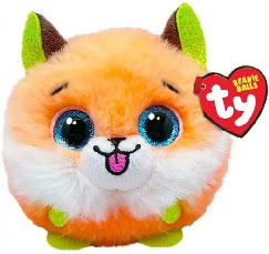 42542 Игрушка мягконабивная Щенок Sherbet серии "Puffies",10 см.