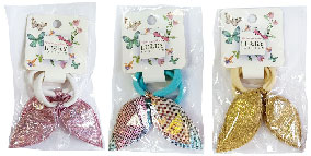 Т18555 Lukky Fashion резинки для волос блестящий бантик, 2шт