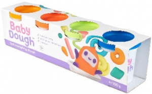 BD017 Тесто для лепки BabyDough, набор 4 цвета №2