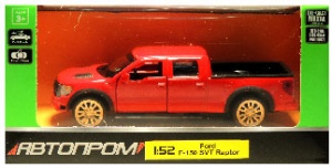 4318 Игрушка Модель автомобиля инерционная Ford F-150 SVT Raptor 1:52 