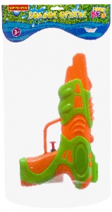 ВВ2855 Водный пистолет Bondibon "Наше Лето", РАС 16,5х24,5х4 см, 2 вида черн./оранж., арт.4513.