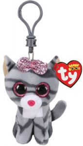 35243 Игрушка мягконабивная на брелоке Кошка Kiki серии "Beanie Boo's"