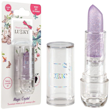 Т23520 Lukky Magic Crystal блестящая помада, цвет фиолетовый с блестками, с ароматом винограда
