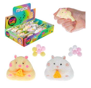 Т26383 Игрушка 1TOY Крутой замес Хомяк пушок