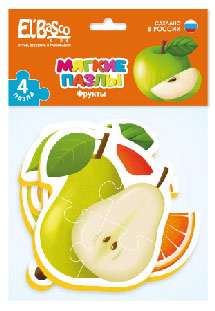 ET02-005 Мягкий пазл "Фрукты"