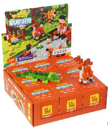 15177 Игрушка детская деревянная: мозаика-сюрприз "Мир Cubika"