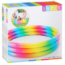 58439NP Бассейн 'Радуга' средний (147*33см)