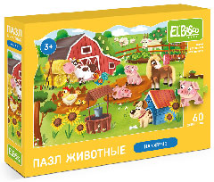 ET01-021 Пазл "На ферме" 60 элементов