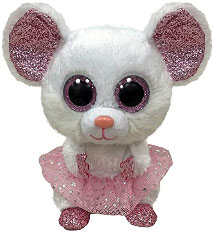 36488 Игрушка мягконабивная Мышка-балерина NINA серии "Beanie Boo's", 24 см