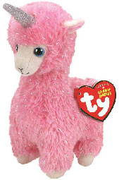 36282 Игрушка мягконабивная Лама LANA серии "Beanie Babies" 15см
