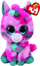 36313 Игрушка мягконабивная Единорог GUMBALL серии "Beanie Boo's" 15см