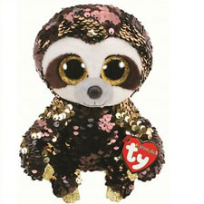 36780 Игрушка мягконабивная Ленивец Dangler серии "Flippables" 24см