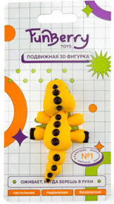 39014999 Игрушка подвижная 3D Ящерка Стейси