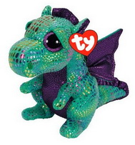 36186 Игрушка мягконабивная Дракон Cinder серии "Beanie Boo's", 15 см
