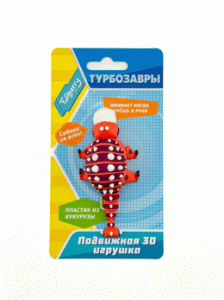 80015999 Игрушка подвижная 3D цветная Турбозавр Анки Мини
