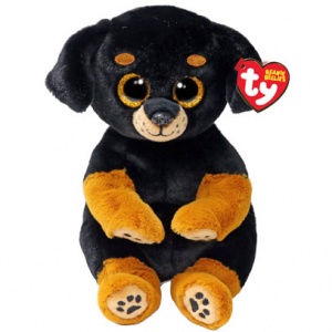 41290 Игрушка мягконабивная Щенок ротвейлера RANDI серии 'Beanie Bellies', 15 см