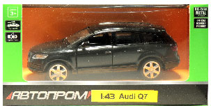 4302 Игрушка Модель автомобиля инерционная Audi Q7 1:43 