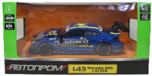 4365 Игрушка Модель автомобиля инерционная Mercedes-AMG C 63 DTM  1:43