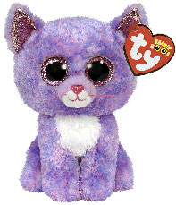 36248 Игрушка мягконабивная Кошка Cassidy серии "Beanie Babies", 15 см