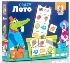 VT8055-03 Игра настольная "Развлекательная" (лото)