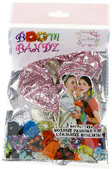 Т20298 Набор изделий галантерейных детских тм Lukky: резинки для волос текстильные, 3шт.