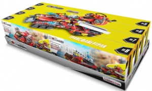 Т18965 Игрушка. 1TOY Blockformers конструктор "Трансфайертрак" (8 шт. упаковка)