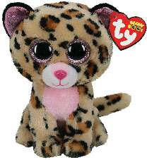 36367 Игрушка мягконабивная Леопард Livvie серии 'Beanie Boo's' 15 см